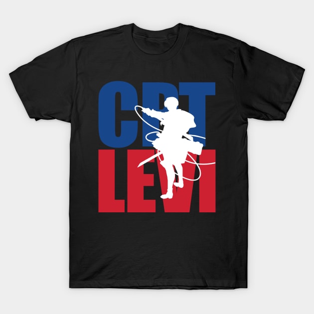 Cap Levi - Attack Titan – AOT T-Shirt by neodhlamini